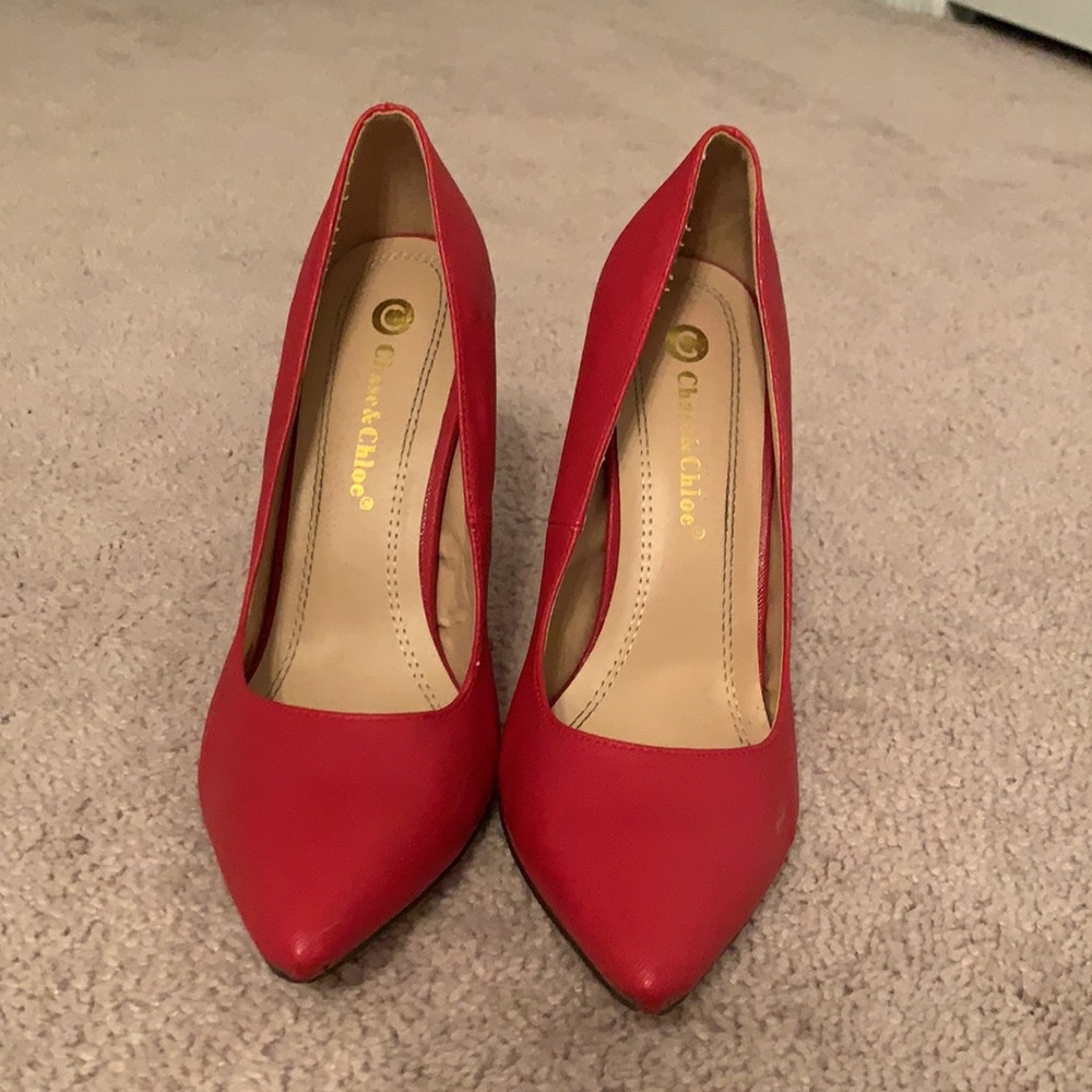 👠 Chase & Chloe Heels Size 8.5 👠 - Picture 2 of 16